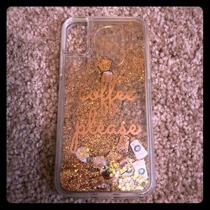 “Coffee Please” iPhone X Case